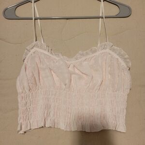 Elegant Pink Ruffled Women's Top